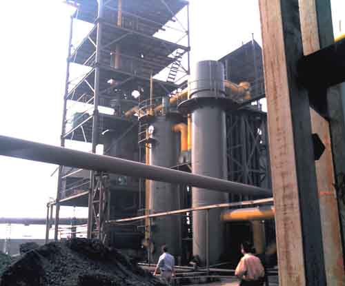 两段式冷煤气发生炉