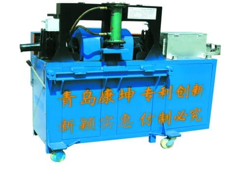 钢架管校直除锈刷漆机